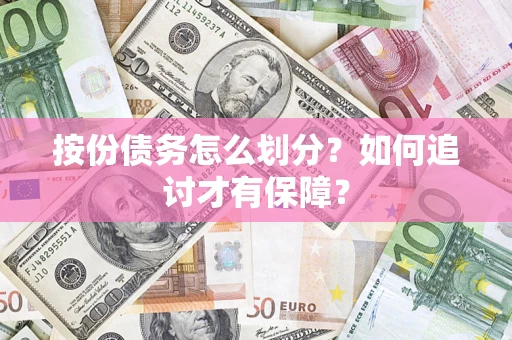 武汉按份债务怎么划分？如何追讨才有保障？