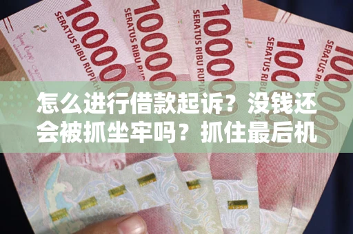 武汉怎么进行借款起诉？没钱还会被抓坐牢吗？抓住最后机会！
