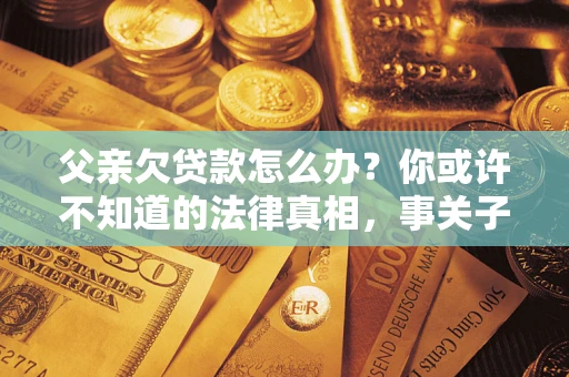 武汉父亲欠贷款怎么办？你或许不知道的法律真相，事关子女未来