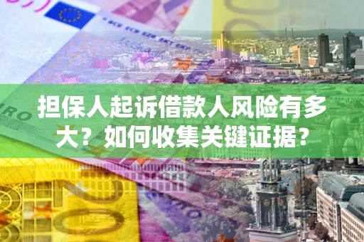 武汉担保人起诉借款人风险有多大？如何收集关键证据？