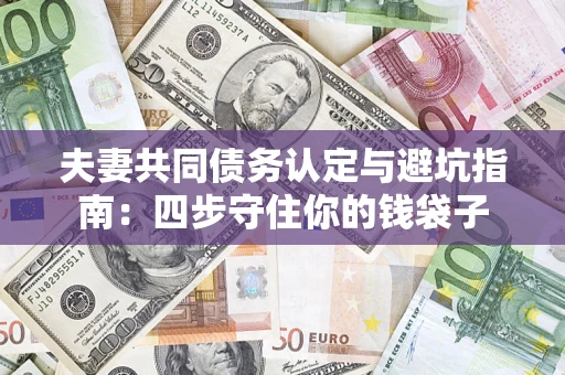 武汉夫妻共同债务认定与避坑指南：四步守住你的钱袋子
