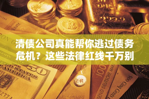 武汉清债公司真能帮你逃过债务危机？这些法律红线千万别踩