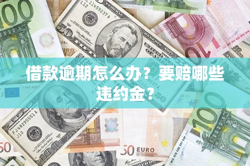武汉借款逾期怎么办？要赔哪些违约金？